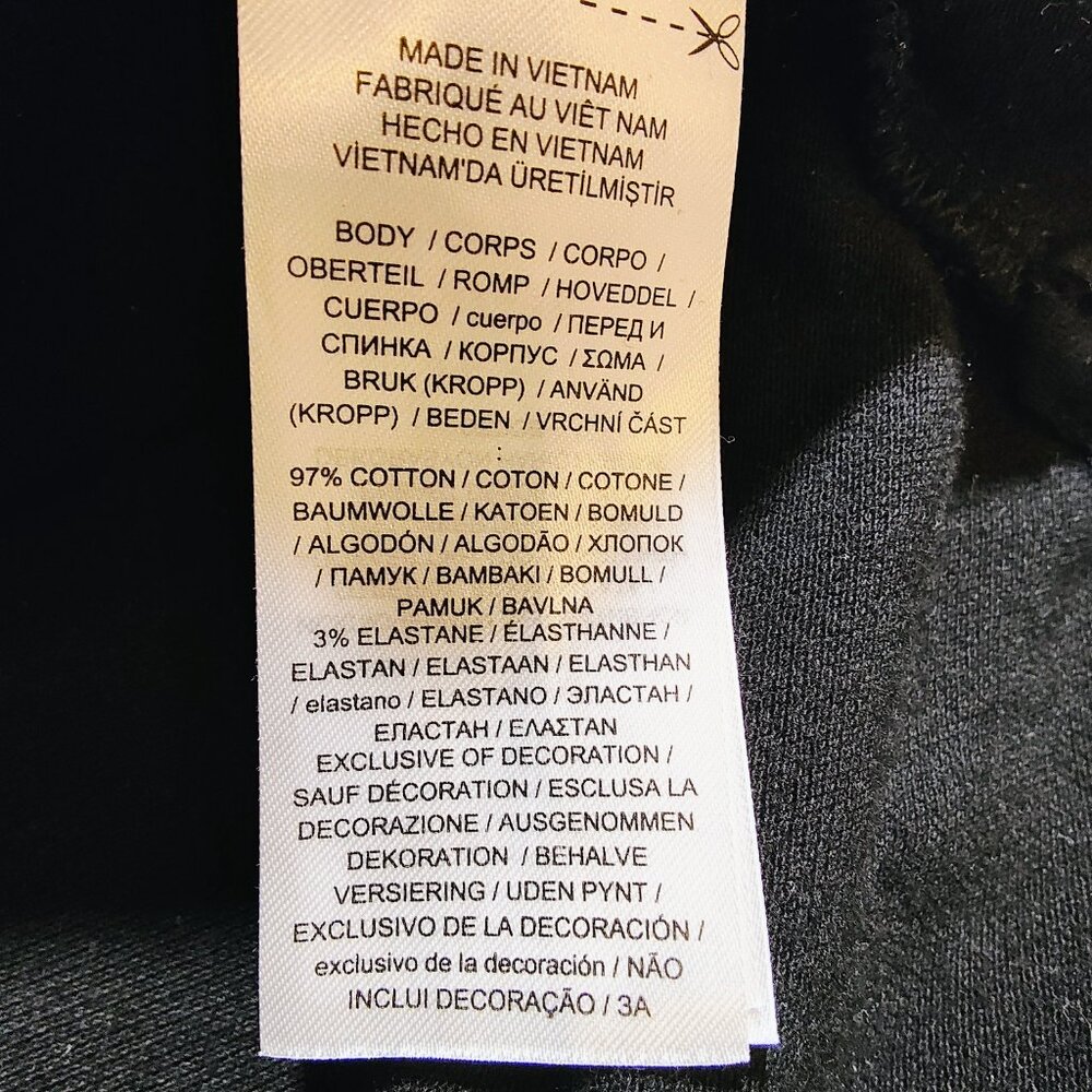 Lauren Ralph Lauren Women's S/P Black on‎ Black Polo - Picture 7 of 8